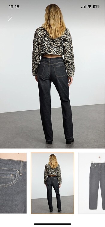 34 Beden Trendyol jean