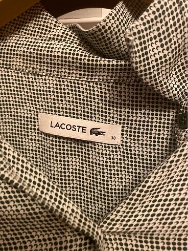 38 Beden yeşil Renk Lacoste gömlek