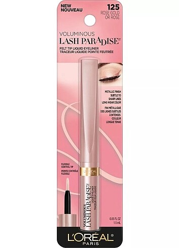 LOREAL PARİS SUYA DAYANIKLI EYELİNER