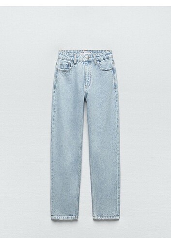ZARA KADIN MOM JEAN MAVİ ORİJİNAL