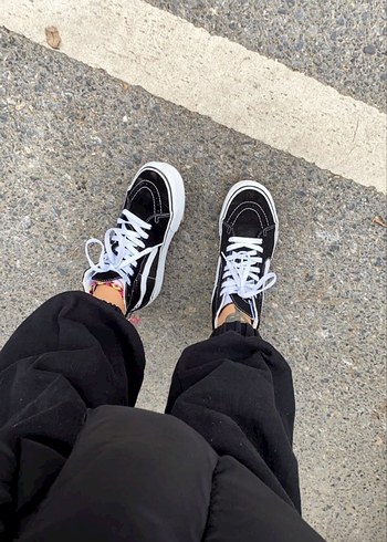 VANS SİYAH AYAKKABI