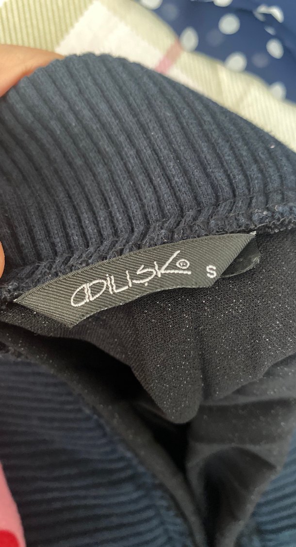 Siyah Piliseli Mini Etek - Görsel 4