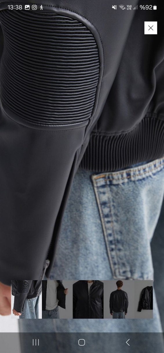 ERKEK DERİ CEKET - Görsel 4