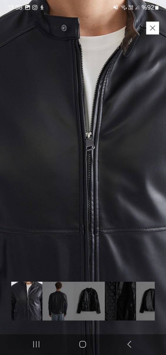 ERKEK DERİ CEKET - Görsel 2