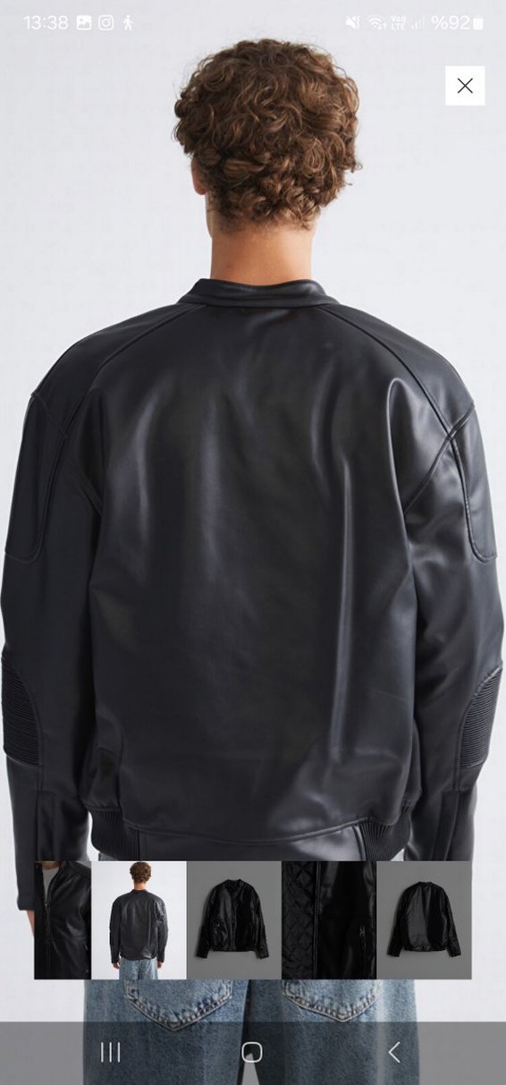 ERKEK DERİ CEKET - Görsel 5