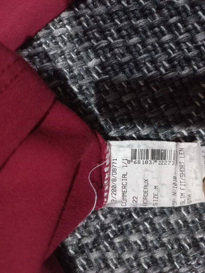 Bordo Kadın Uzun Kollu Basic Tişört - Görsel 3