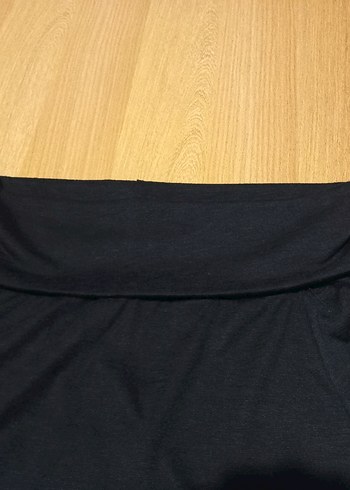 Lacivert Yarım Balıkçı Yaka Kadın Kazak - Görsel 3