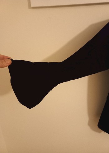 adL Siyah Düğmeli Kadın Hırka - Görsel 6