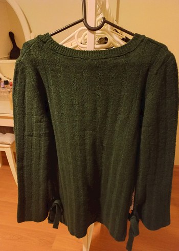 Kadın Triko Bohem Uzun Kollu Kazak - Görsel 3