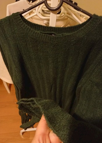 Kadın Triko Bohem Uzun Kollu Kazak - Görsel 5