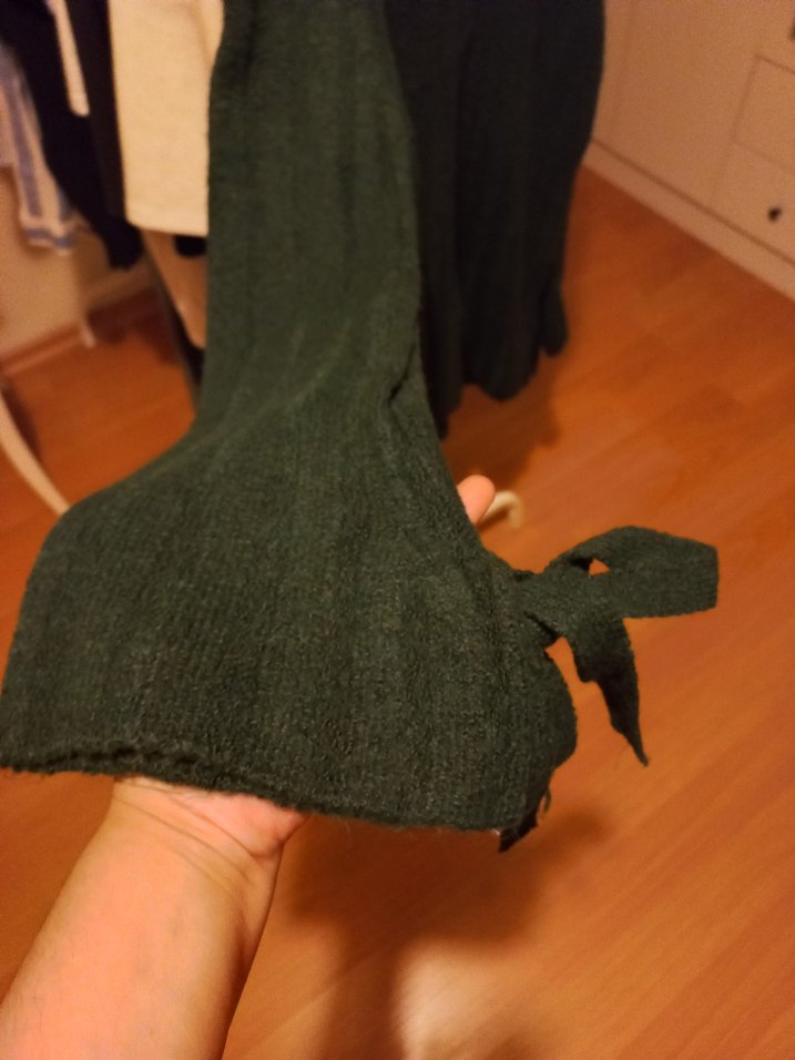 Kadın Triko Bohem Uzun Kollu Kazak - Görsel 4