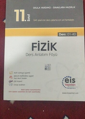  eis yayınları 11.sınıf fizik daf