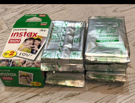 instax mini renkli foto kağıdı