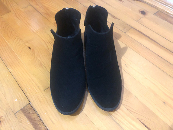 Pull and Bear Süet şık.