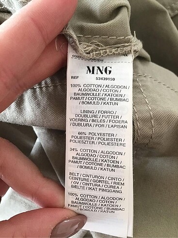 xs Beden camel Renk Mango gömlek elbise