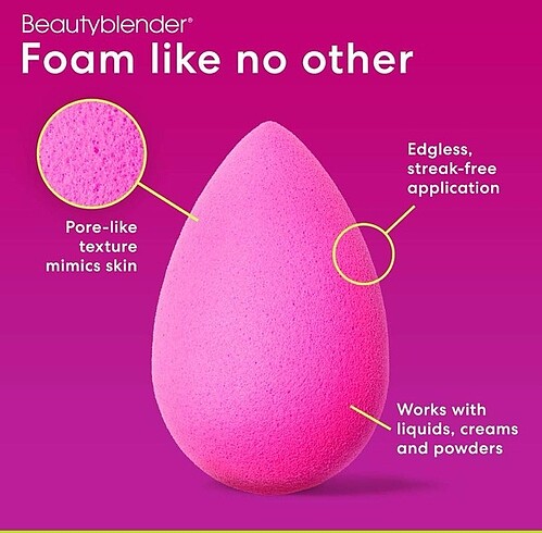 Beauty blender makyaj süngeri - Görsel 5