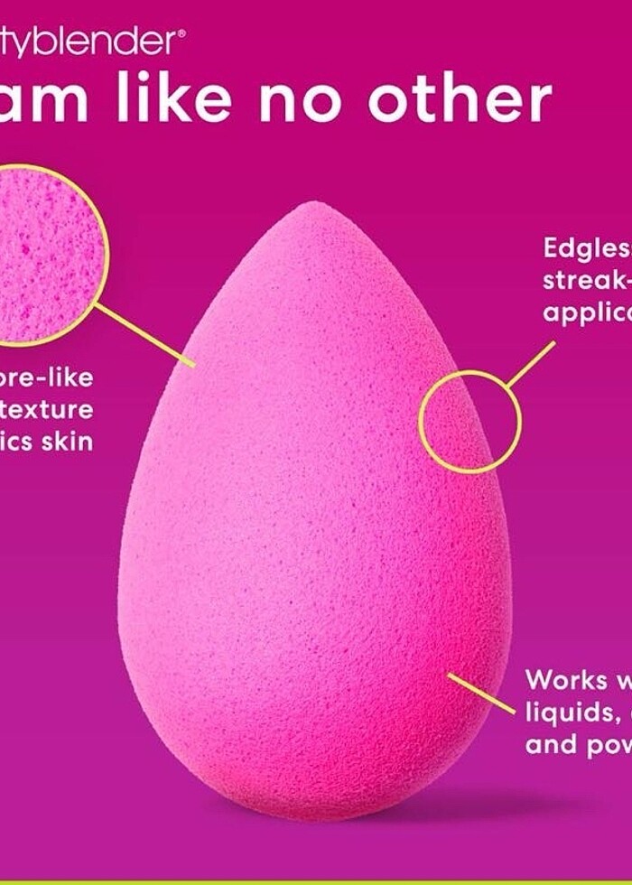 Beauty blender makyaj süngeri - Görsel 5