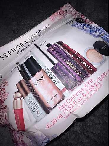 Beden Renk Sephora favorites fresh face set