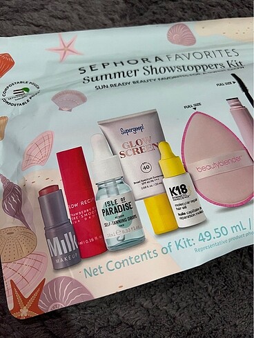 Beden Sephora favorites set