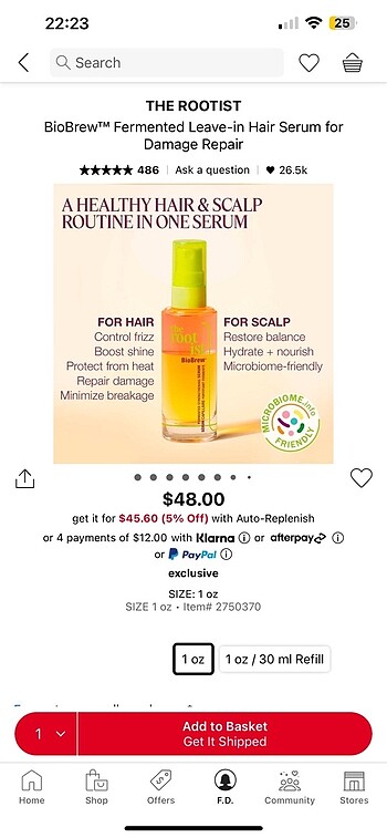 The Rootist BioBrew saç serumu - Görsel 8