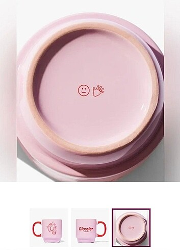  Beden Glossier kupa bardak