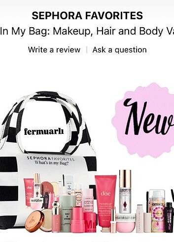 Sephora favorites set