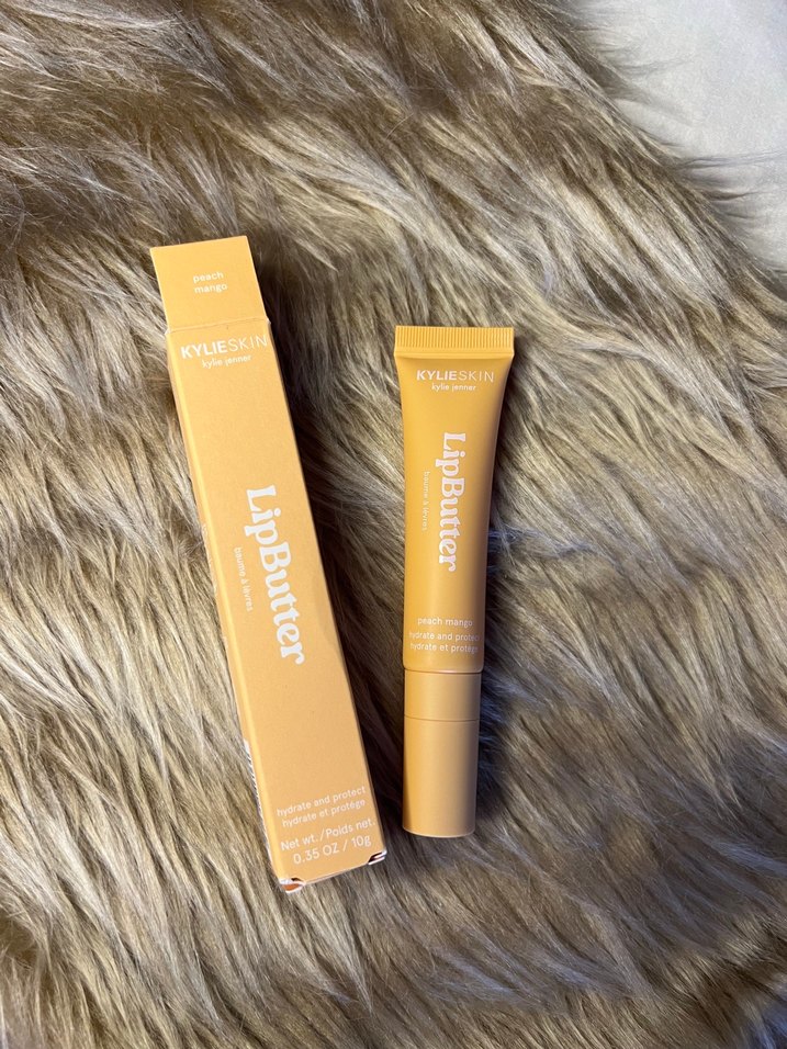 Kylie Skin Lip Butter mango peach lipgloss - Görsel 3