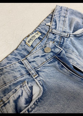 Buz mavisi kot pantolon - Görsel 3