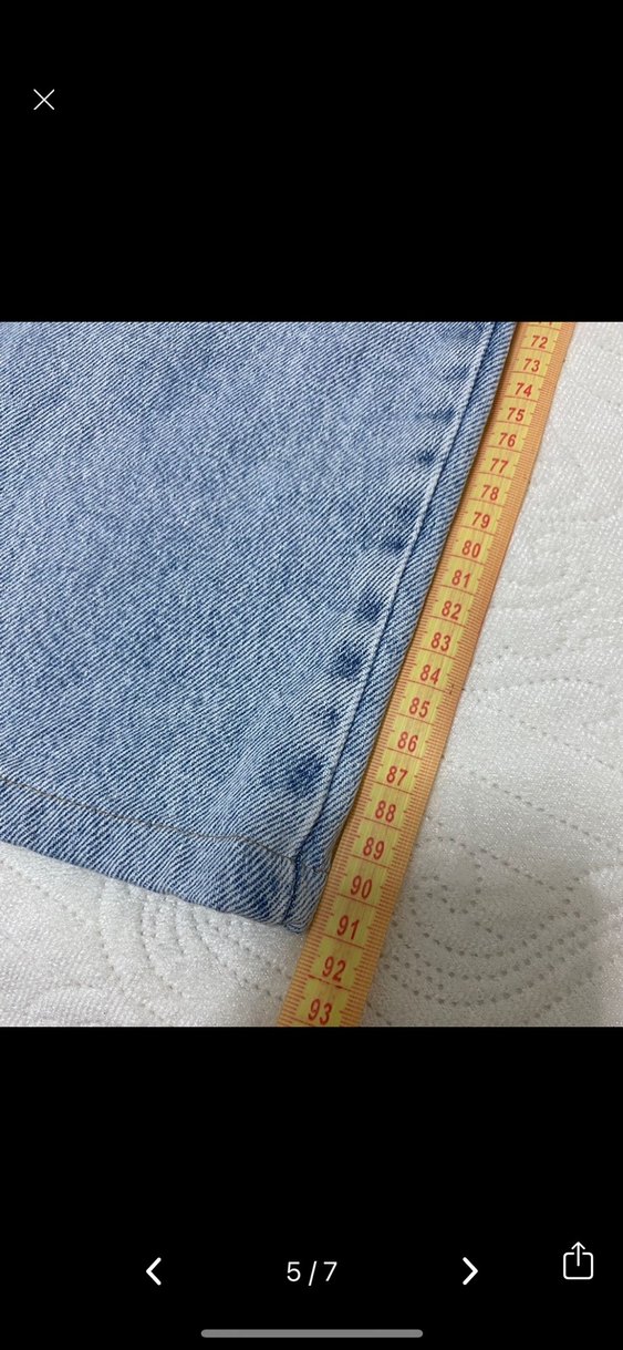 Buz mavisi kot pantolon - Görsel 5