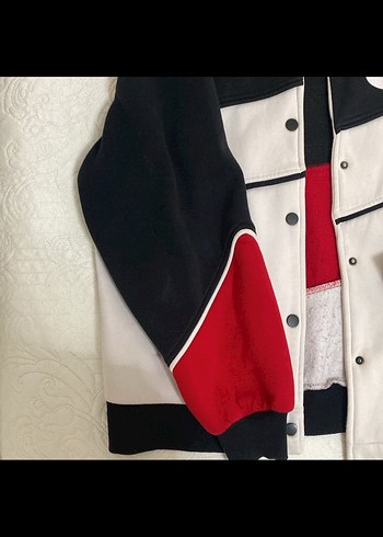 Oversize Bomber Ceket - Görsel 3