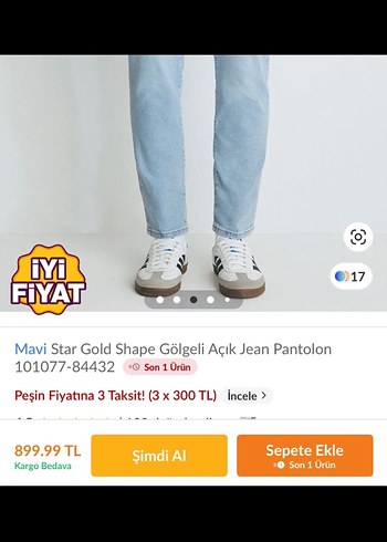 Mavi Kadın Jean - Görsel 2