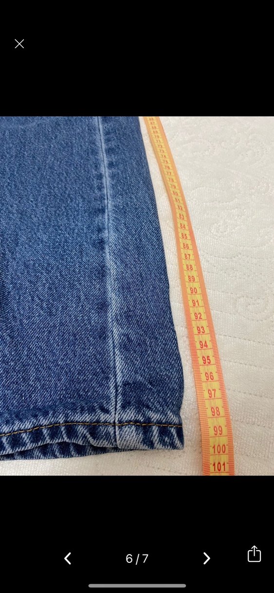 Mavi beli lastikli pantolon - Görsel 4