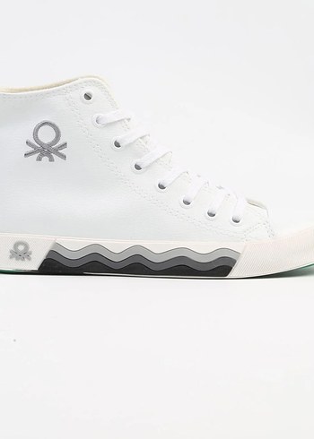 Benetton beyaz sneaker - Görsel 4