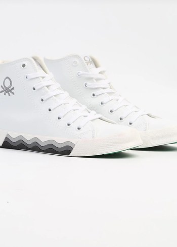 Benetton beyaz sneaker - Görsel 2