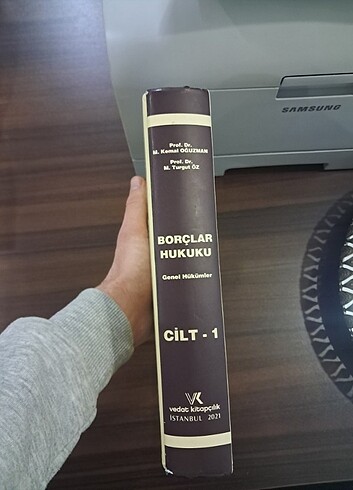 Borçlar Hukuku Genel Hükümler Cilt 1 Oğuzman