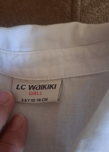 5 Yaş Beden Lcw kiz cocuk gomlek
