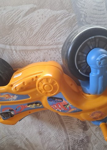 Beden Sarı Renkli Hot Wheels Çocuk iki Tekerlekli denge bisikleti