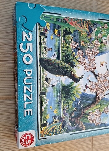 Beden 250 parça oyun puzzle