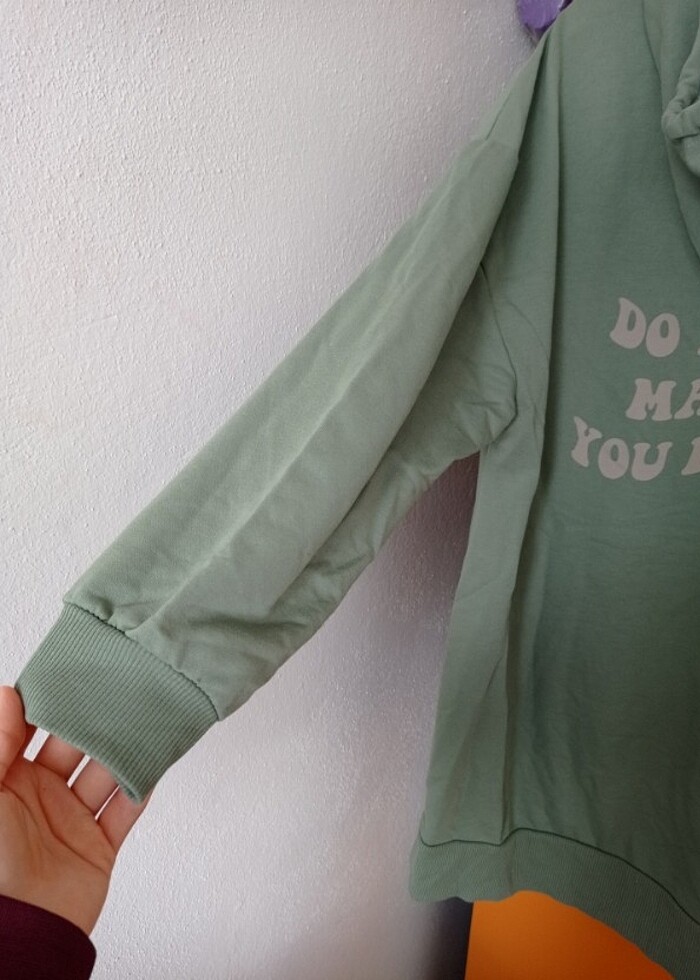 Mint yeşil swwet  - Görsel 4