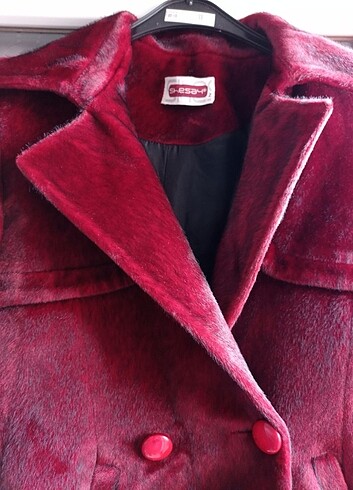 Bordo Kürk - Görsel 2