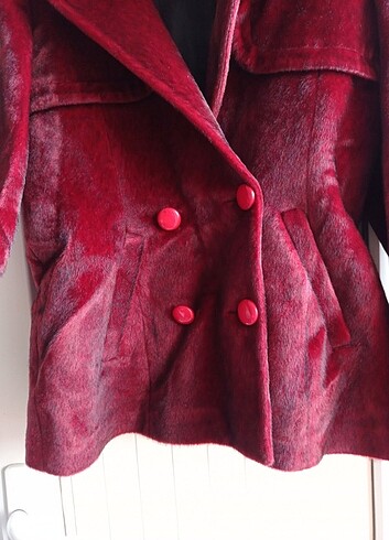 Bordo Kürk - Görsel 4