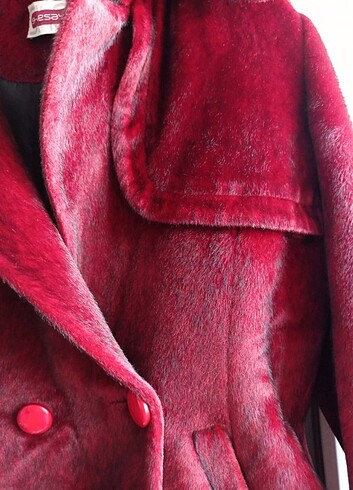 Bordo Kürk - Görsel 6