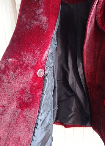 Bordo Kürk - Görsel 9