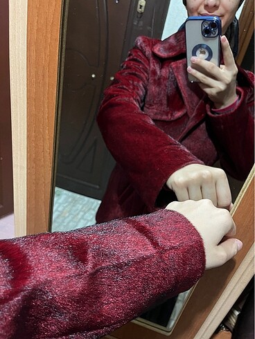 Bordo Kürk - Görsel 19