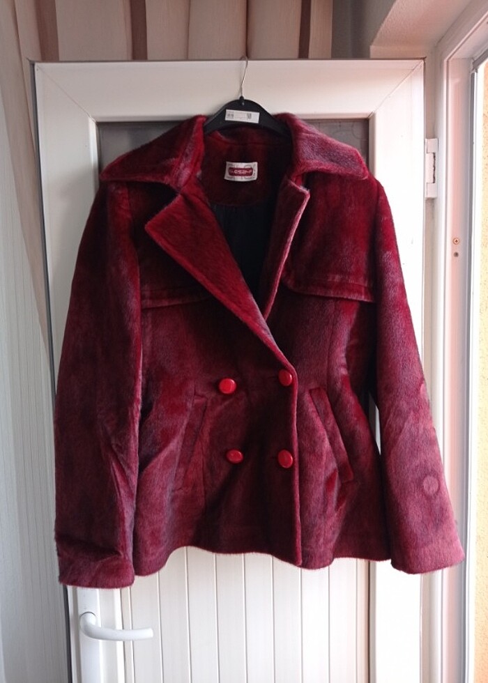 Bordo Kürk - Görsel 3