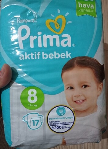 6 Beden: 16+ kg Beden Prima Bebek bezi