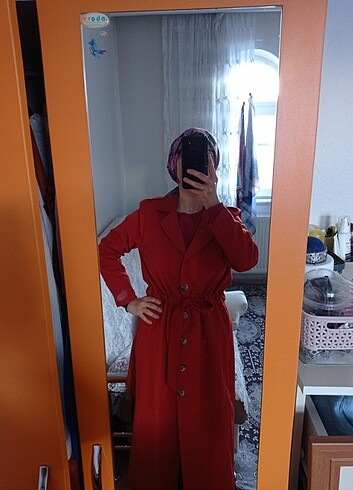 Kiremit trençkot  - Görsel 4