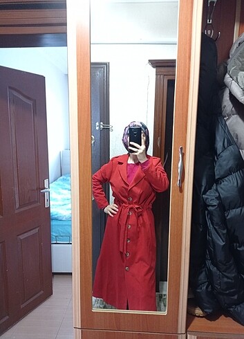 Kiremit trençkot  - Görsel 5