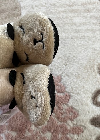 Kız ve erkek Çocuk Örgü Sıcak Kahverengi Ev Terliği panduf - Görsel 8