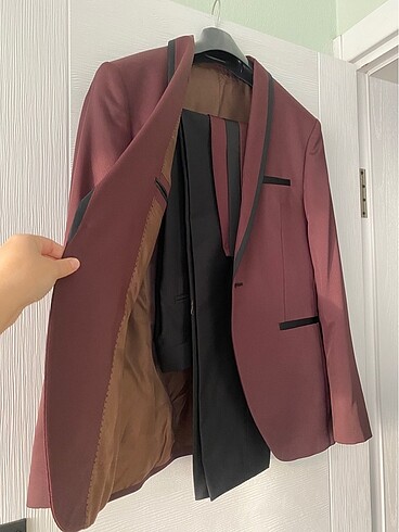 Bordo Takım Elbise - Görsel 3